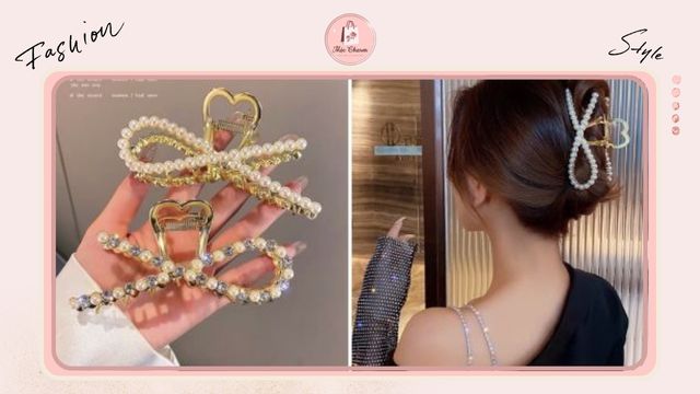 Các loại kẹp tóc đang hot khiến giới trẻ phát cuồng
