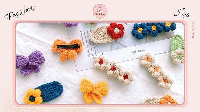 Bật mí bí quyết mix đồ với kẹp tóc len cute cực xinh