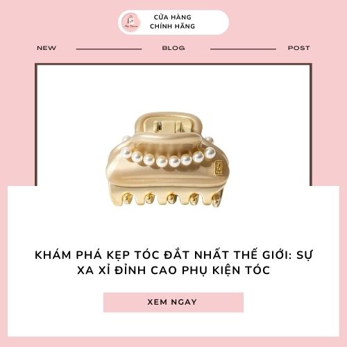 kẹp tóc đắt nhất thế giới