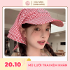 Mũ lưỡi trai kèm khăn trùm đầu