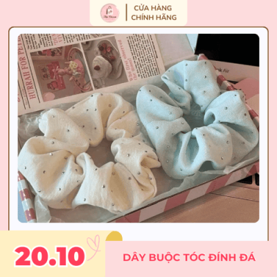 Dây buộc tóc đính đá