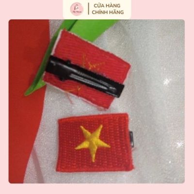 Kẹp tóc cờ đỏ sao vàng