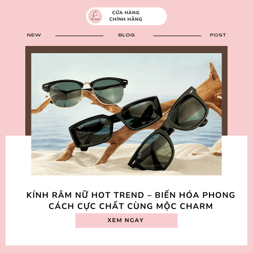 Các mẫu kính râm nữ hot trend 2025
