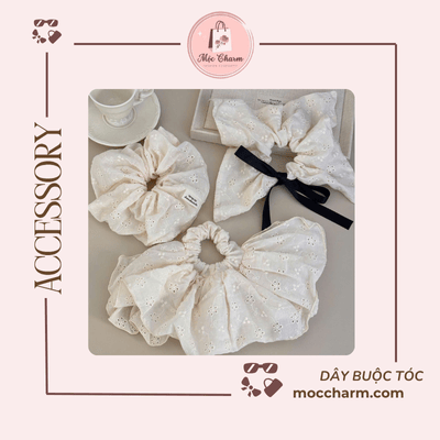 Dây buộc tóc (Scrunchies)