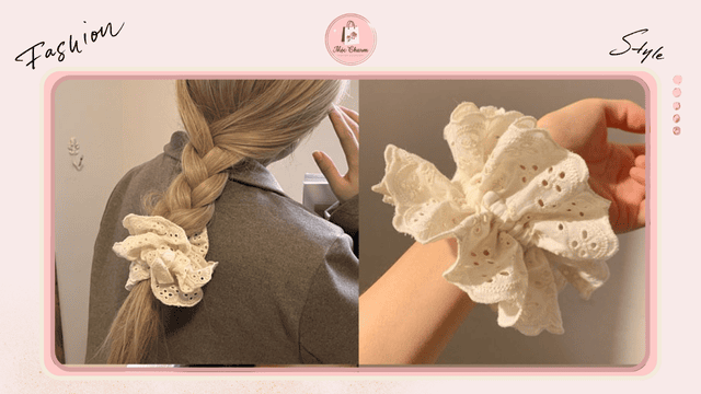 dây buộc tóc bản to hot nhất