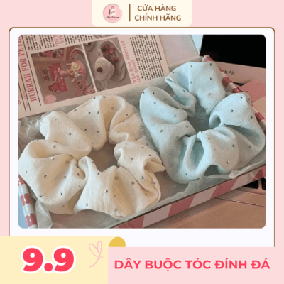 Dây buộc tóc đính đá
