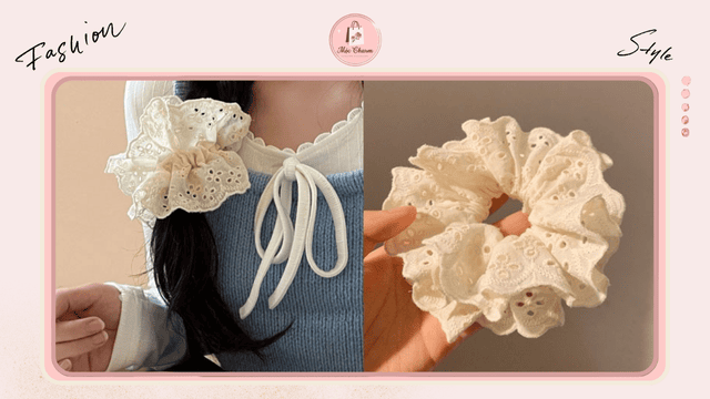 Dây buộc tóc scrunchies