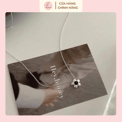 Dây chuyền hoa bạc Silver Flower