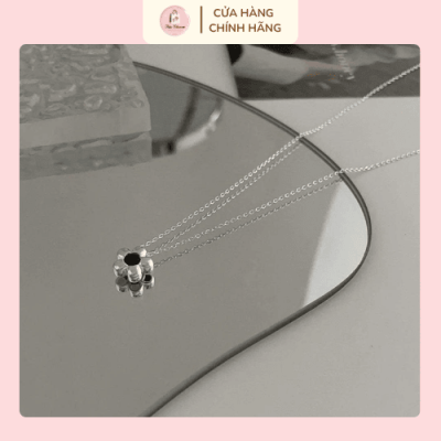 Dây chuyền hoa bạc Silver Flower