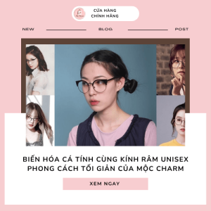 Kính râm unisex phong cách tối giản