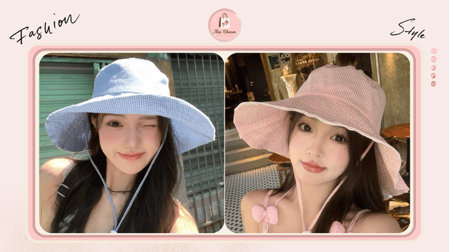 Mũ vải tai bèo mũ vải đẹp cho nữ chuẩn gu fashionista hiện đại