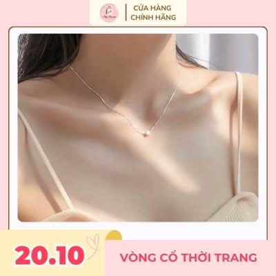 Vòng cổ đính đá lấp lánh quý phái