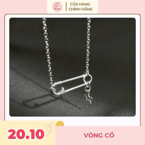 Vòng cổ Safety Pin minimalist ngôi sao sang trọng