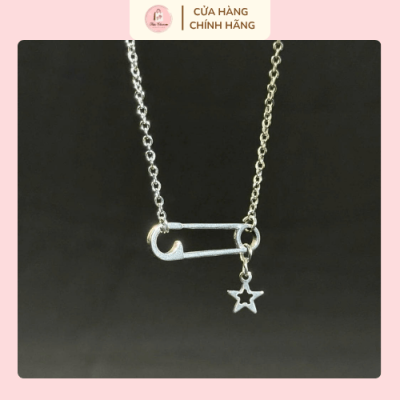 Vòng cổ safety pin ngôi sao