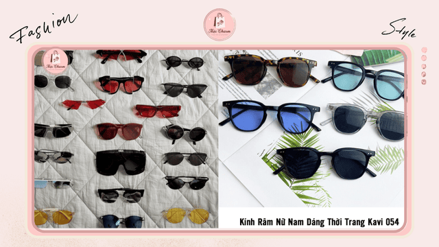 Bộ sưu tập kính mắt xu hướng mùa hè 2025 tại Mộc Charm – sự kết hợp giữa thời trang và bảo vệ mắt