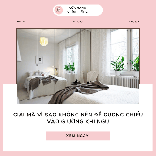 Giải mã vì sao không nên để gương chiếu vào giường khi ngủ