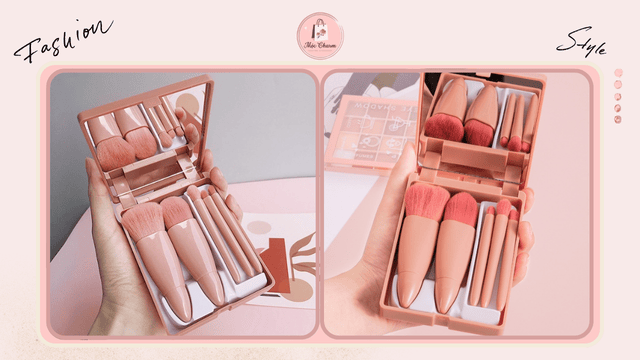 Gợi ý một set phụ kiện làm đẹp mini có gương