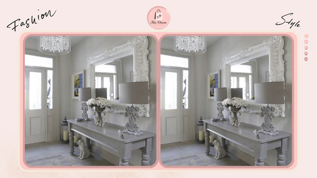 Gương decor đặt cạnh cửa sổ giúp tăng ánh sáng tự nhiên