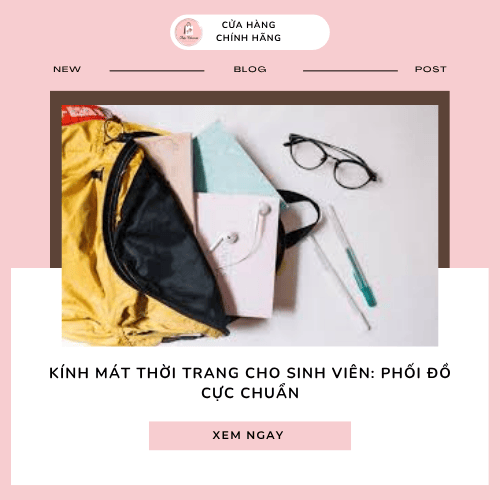 Kính mát thời trang cho sinh viên