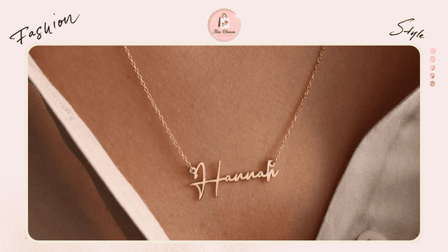 Vòng cổ khắc tên