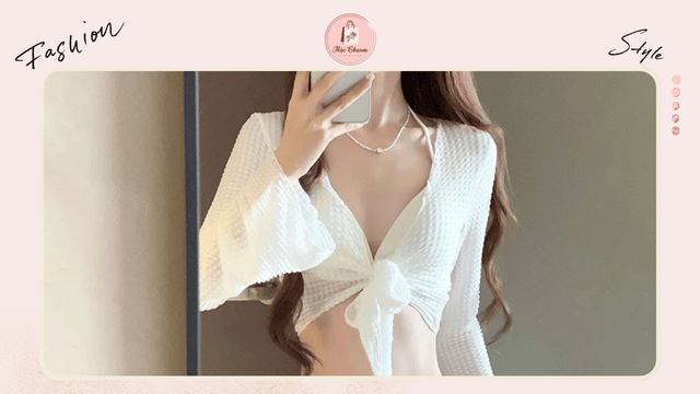 Vòng cổ kim loại sáng