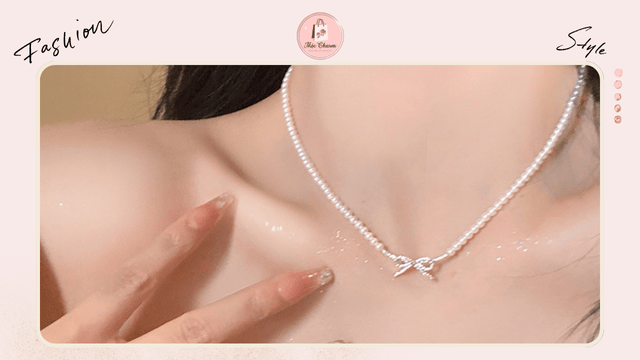Vòng cổ nơ -biểu tượng của sự nữ tính