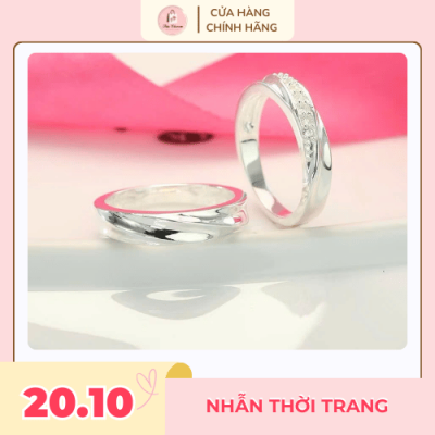 nhẫn cặp đôi khắc tên theo yêu cầu