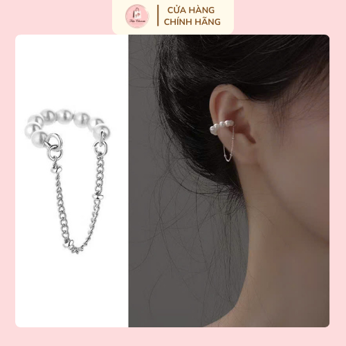 Mẫu khuyên tai kẹp ngọc trai