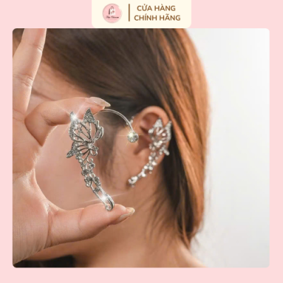 Sản phẩm khuyên tai kẹp cánh bướm