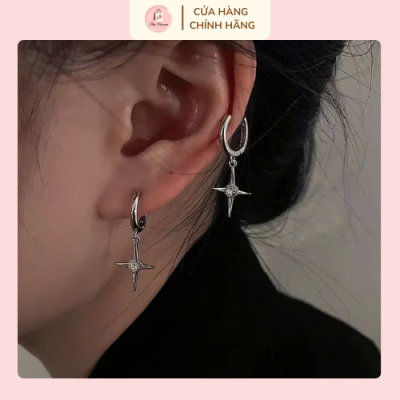 Sản phẩm khuyên tai ngôi sao bốn cánh