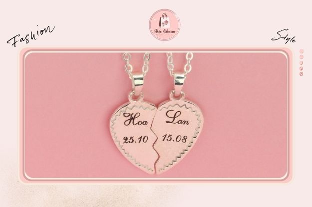 Moccharm sẽ hướng dẫn bạn chọn các mẫu vòng cổ đôi bff phù hợp