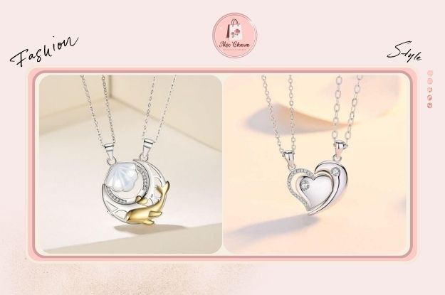 Các mẫu vòng cổ đôi bff hot trend 2025 bạn nên biết