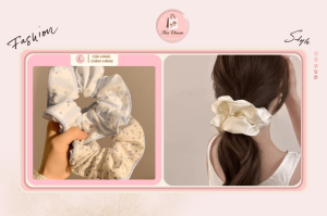 dây buộc tóc scrunchies