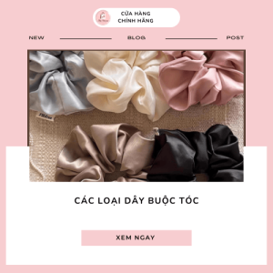 các loại dây buộc tóc