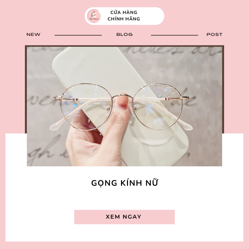 gọng kính nữ