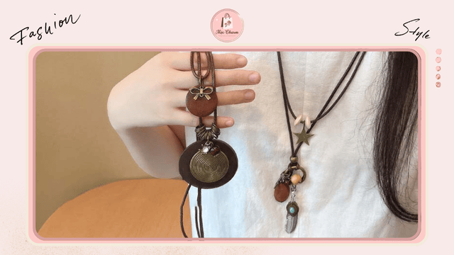 Vòng cổ phong cách Boho